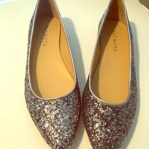 Talbots sequins flats sz 6.5